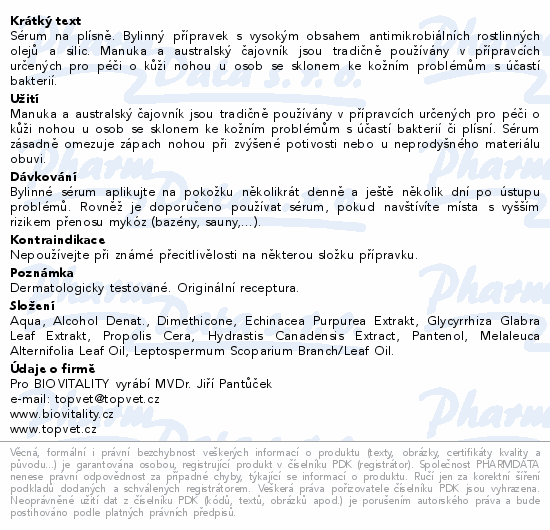 TOPVET Biovitality Mycosol 8ml