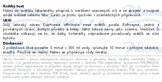 LEROS Světlík 50g