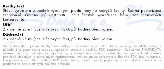 nefdesanté Červená řepa 500ml