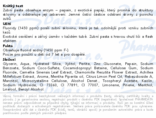 CHEEEES Lychee zubní pasta 60g