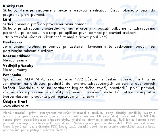 FIXAplast obinadlo škrtící pryžové Esch. 60x1250mm