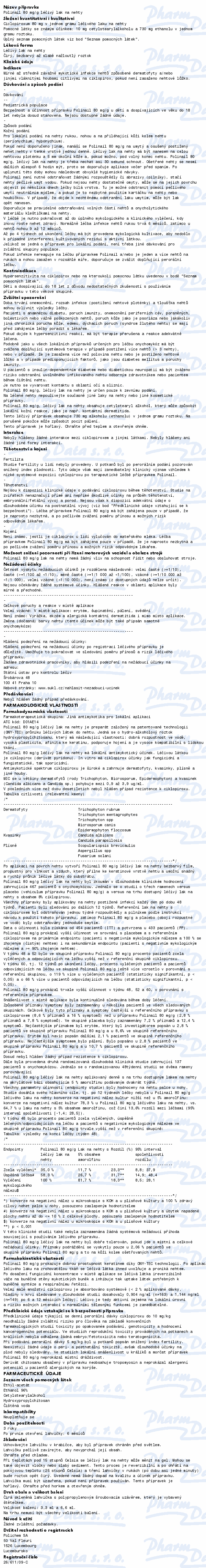 Polinail 80mg/g lac.ugc.1x3.3ml