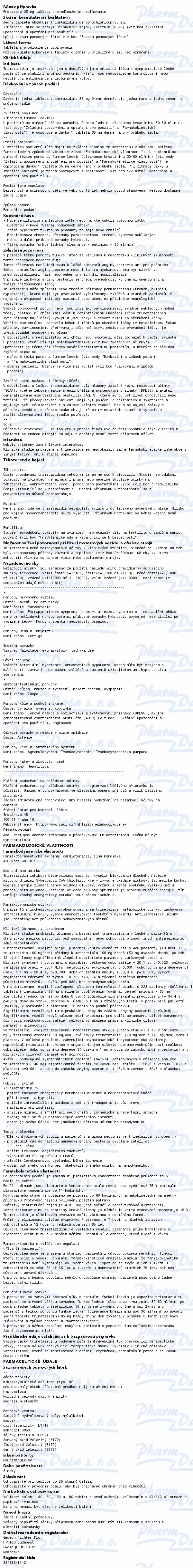 Protevasc 35mg tbl.pro.60