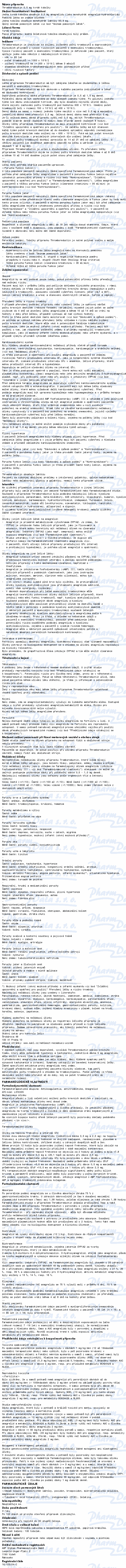 Thromboreductin 0.5mg por.cps.dur.100x0.5mg