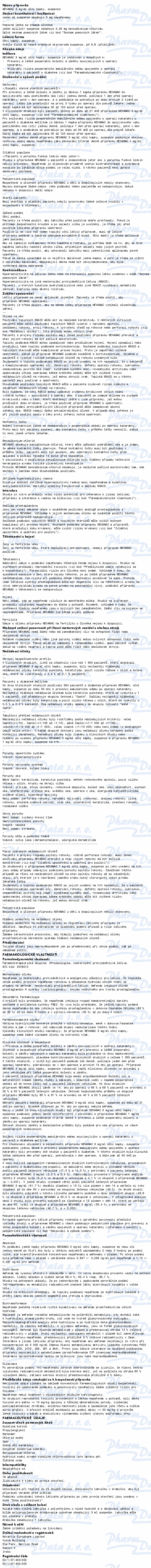 Nevanac 3mg/ml oph.gtt.sus.1x3ml II