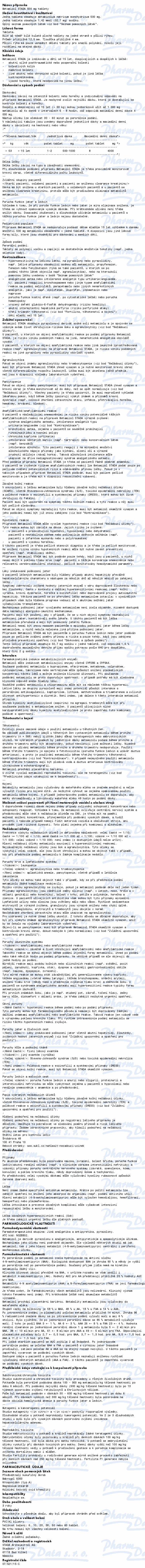 Metamizol STADA 500mg tbl.nob.60
