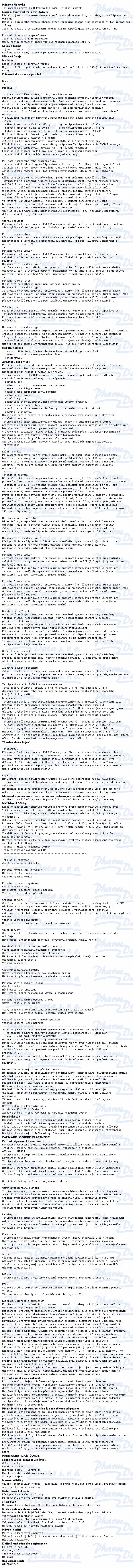 Terlipresin Acetát EVERPharma 0.2mg/ml inj.s.5x5ml