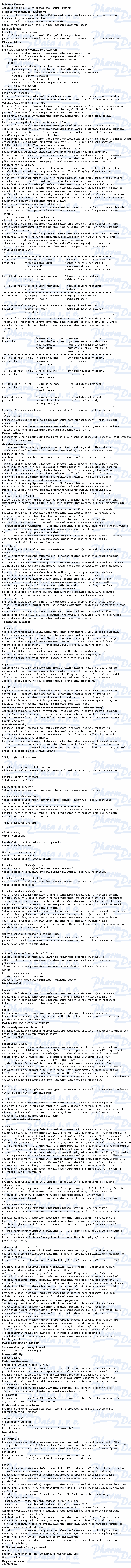 Aciclovir Olikla 250mg inf.plv.sol.10
