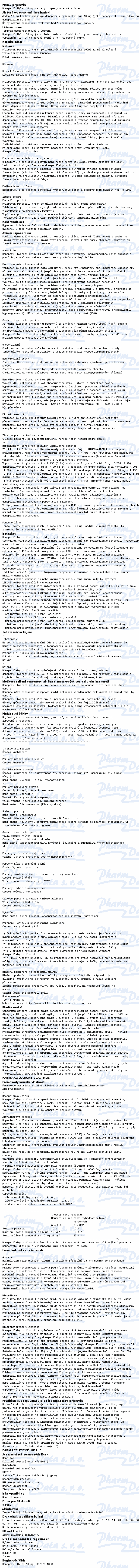 Donepezil Mylan 10mg por.tbl.dis.28