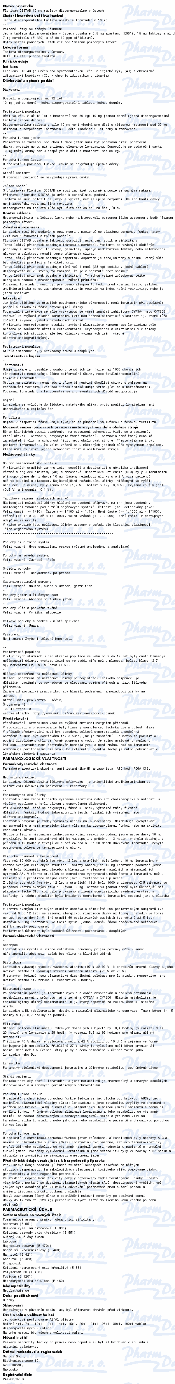 Flonidan Distab 10mg por.tbl.dis.30x1