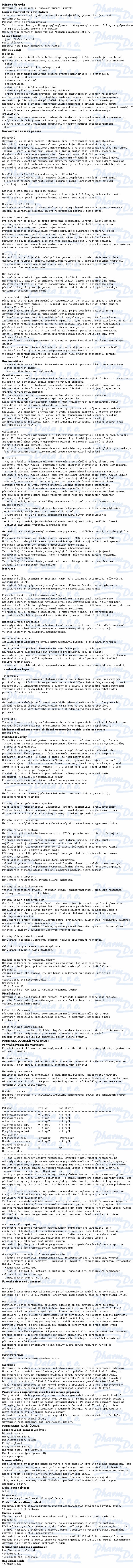 Gentamicin Lek 80mg/2ml inj/inf.sol.10x2ml