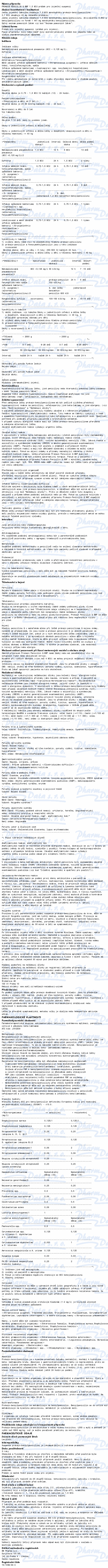 Prokain Penicilin G BBP 1.5MIU inj.plv.sus.10