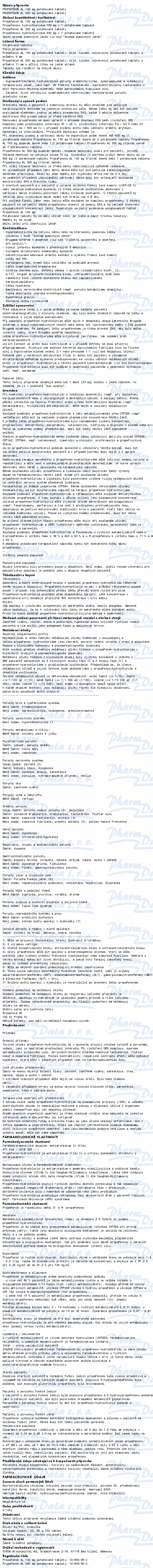 Propafenon AL 300mg tbl.flm.100