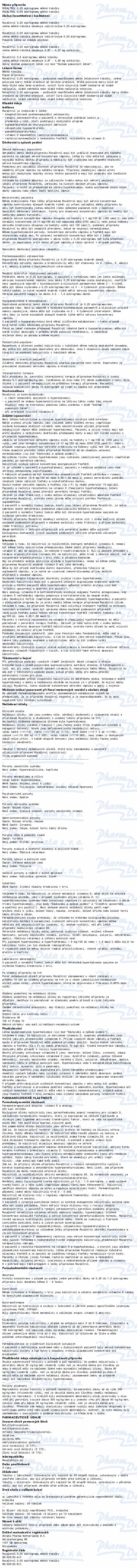 Rocaltrol 0.25mcg cps.mol.30