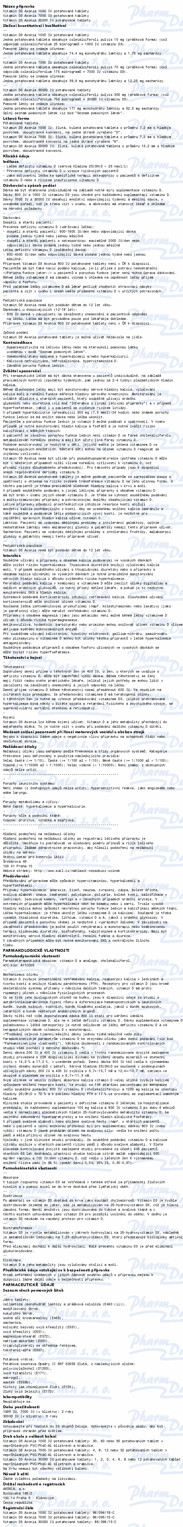 Vitamin D3 Axonia 7000IU tbl.flm.32