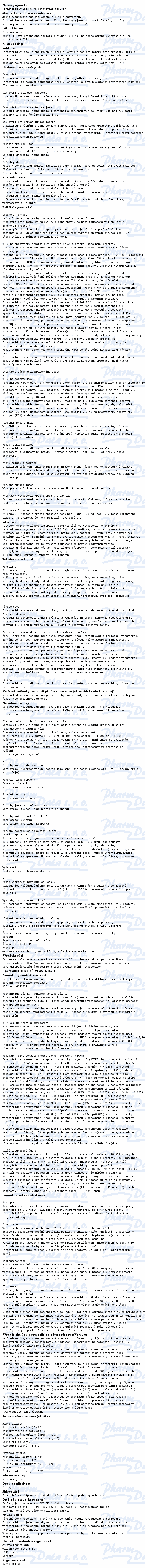 Finasterid Aristo 5mg tbl.flm.100