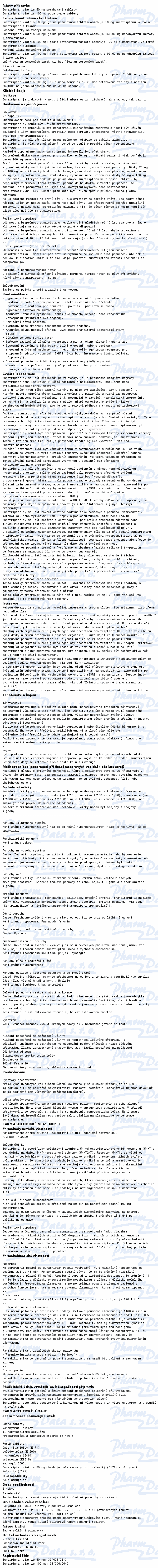 Sumatriptan Viatris 100mg tbl.flm.2