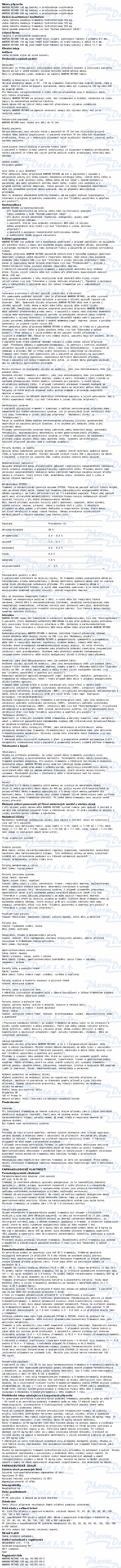 Mabron retard 100 por.tbl.pro.30x100mg