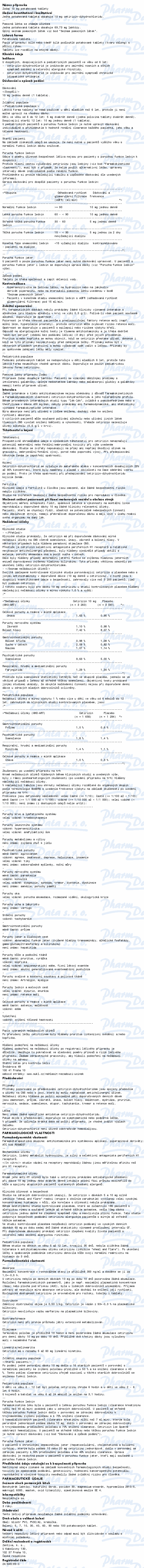 Zodac 10mg tbl.flm.60