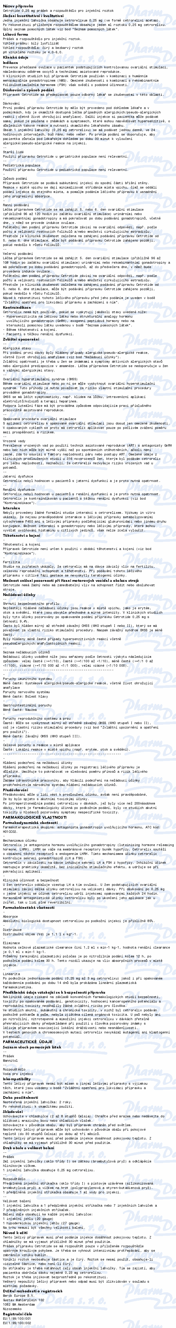 Cetrotide 0.25mg inj.pso.lqf.1x0.25mg